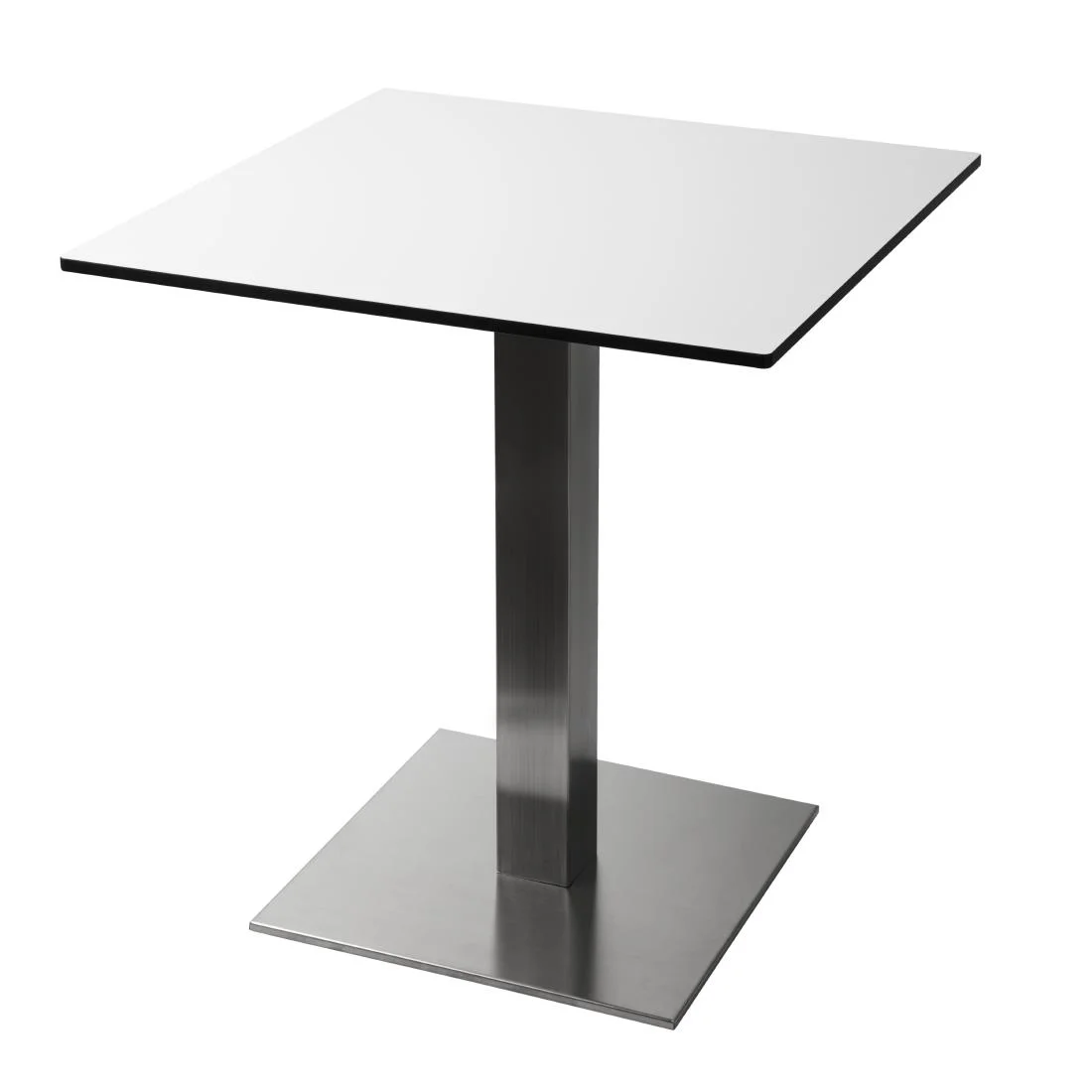 Bolero Stainless Steel Square Table Base - Image 3