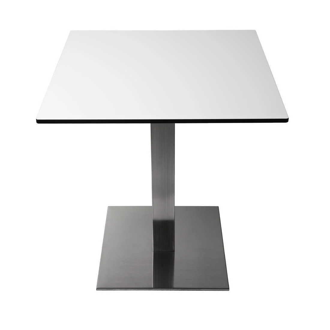 Bolero Stainless Steel Square Table Base - Image 4