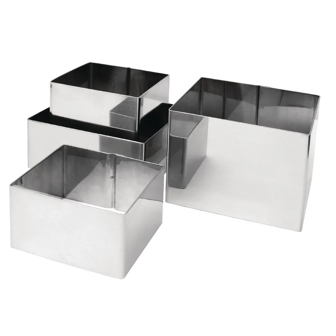 Vogue Square Mousse Rings 6x6cm Extra Deep - Image 2