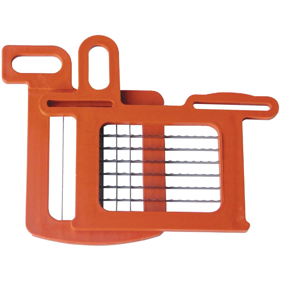 Dynamic Dynacube Manual Veg Cutter with 10x 10mm Blade Set