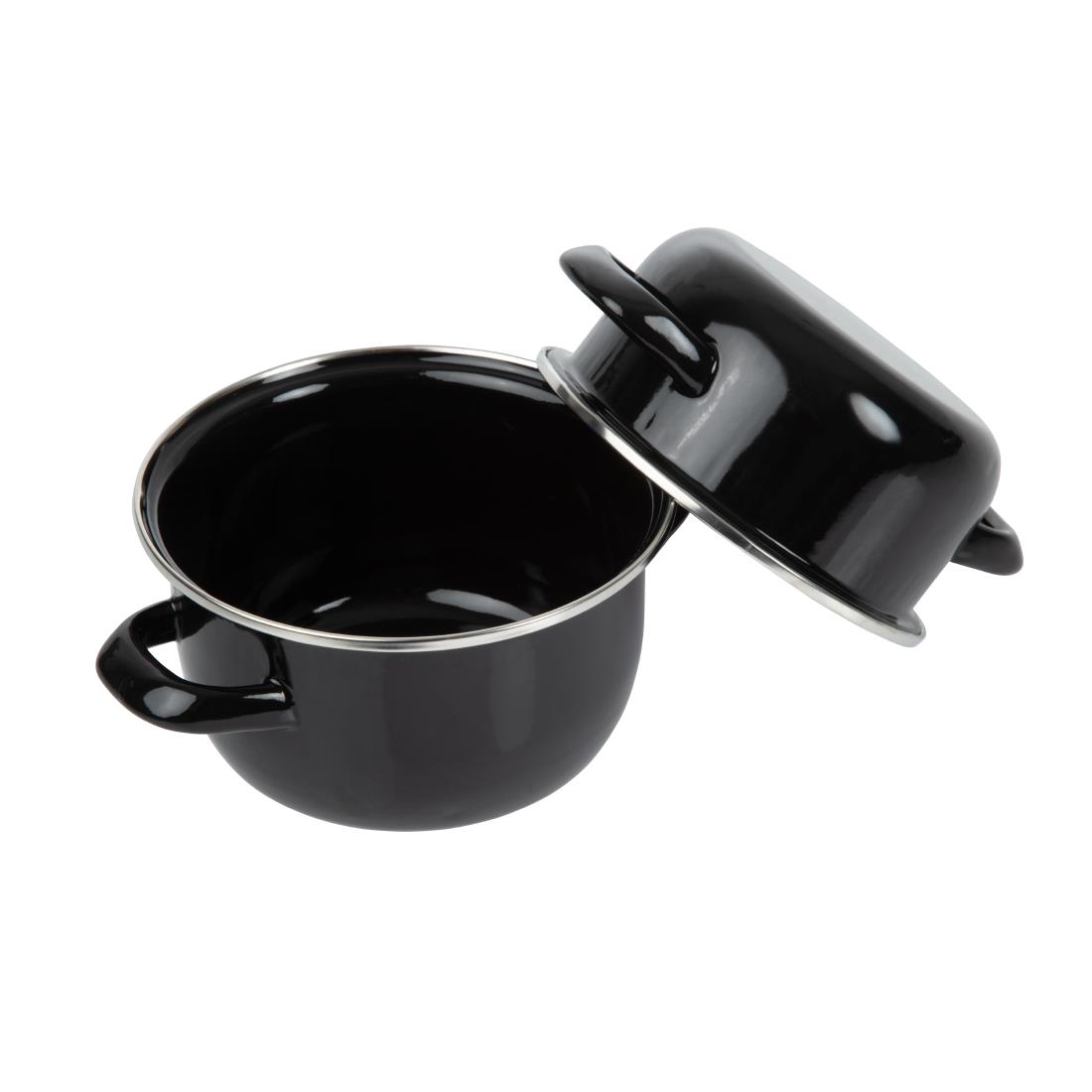 Olympia Mussel Pot Enamel Small