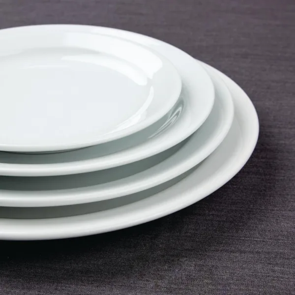 Athena Hotelware Narrow Rimmed Plates 165mm