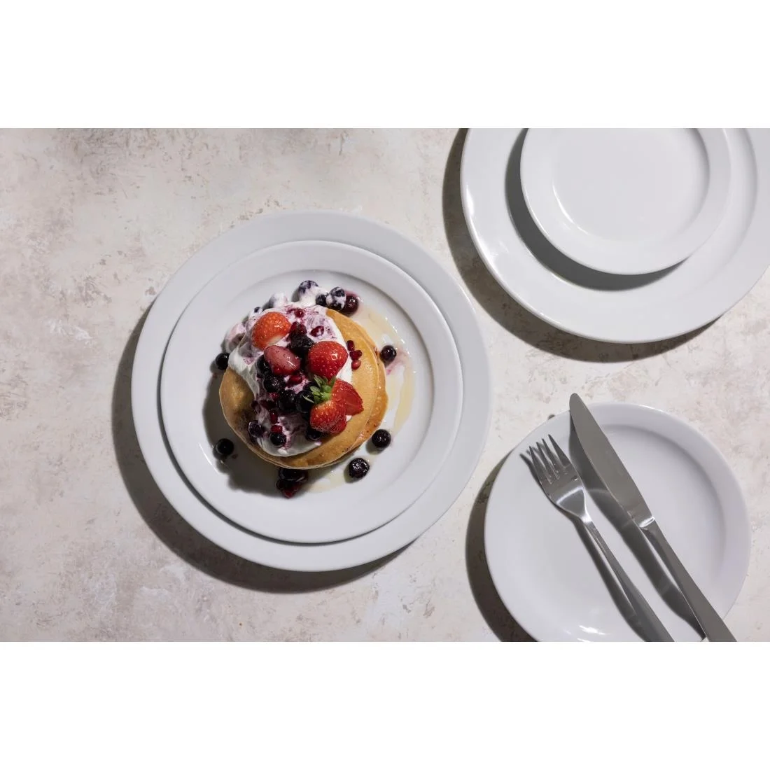 Athena Hotelware Narrow Rimmed Plates 165mm - Image 10