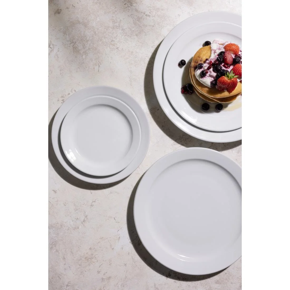 Athena Hotelware Narrow Rimmed Plates 165mm - Image 9