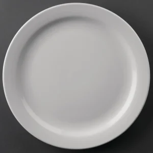 Athena Hotelware Narrow Rimmed Plates 226mm