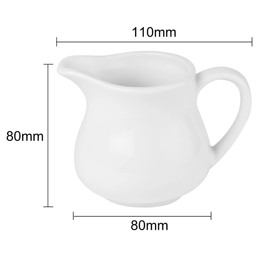 Athena Hotelware Milk Jugs 6oz - Image 9