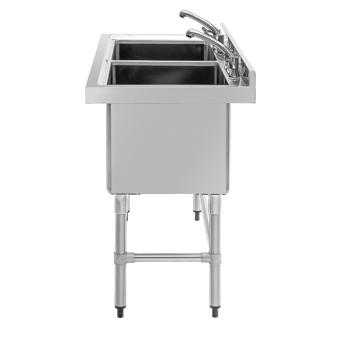 Vogue Double Deep Pot Sink