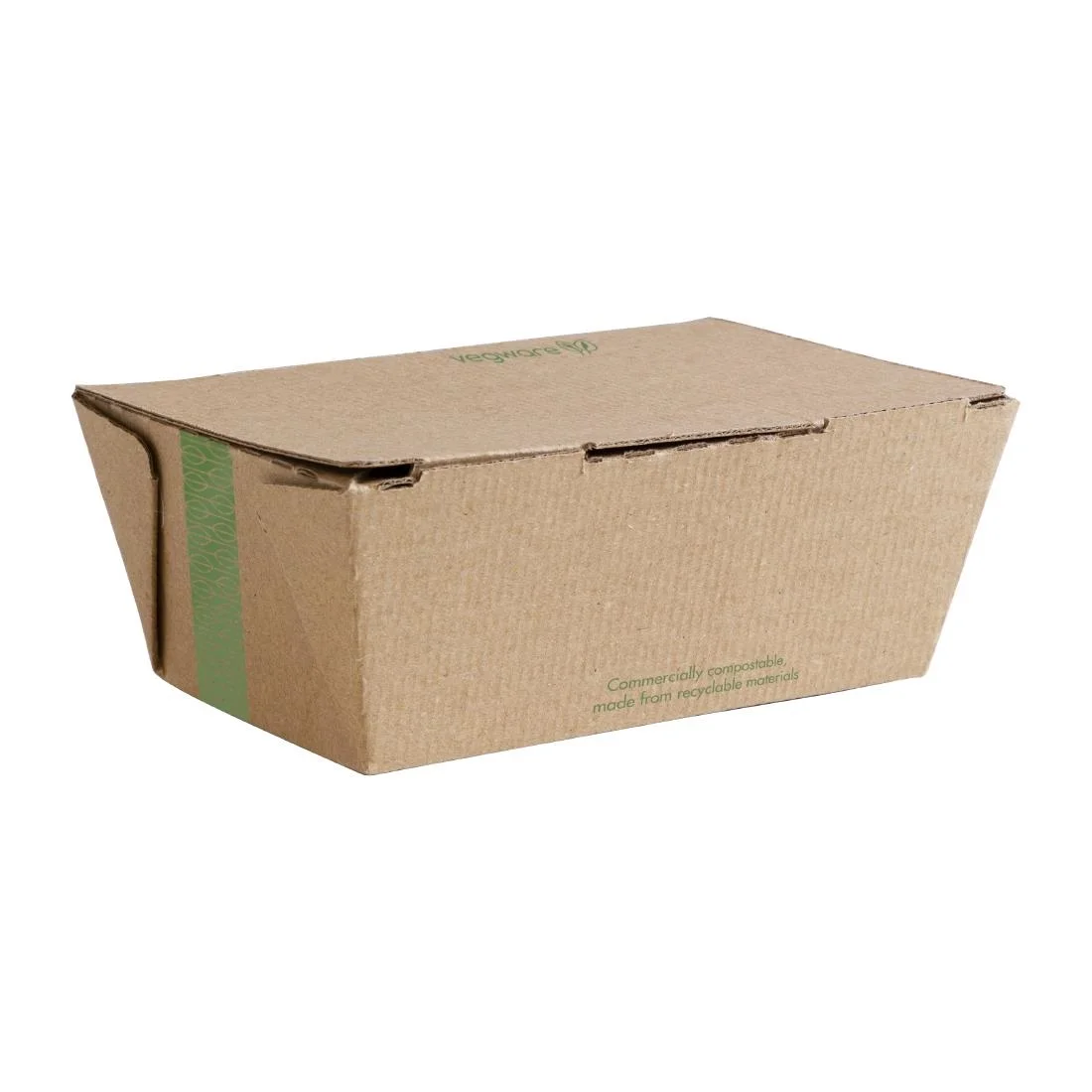 Vegware Compostable Microflute Takeaway Box 6x5" (Pack 300) - Image 3