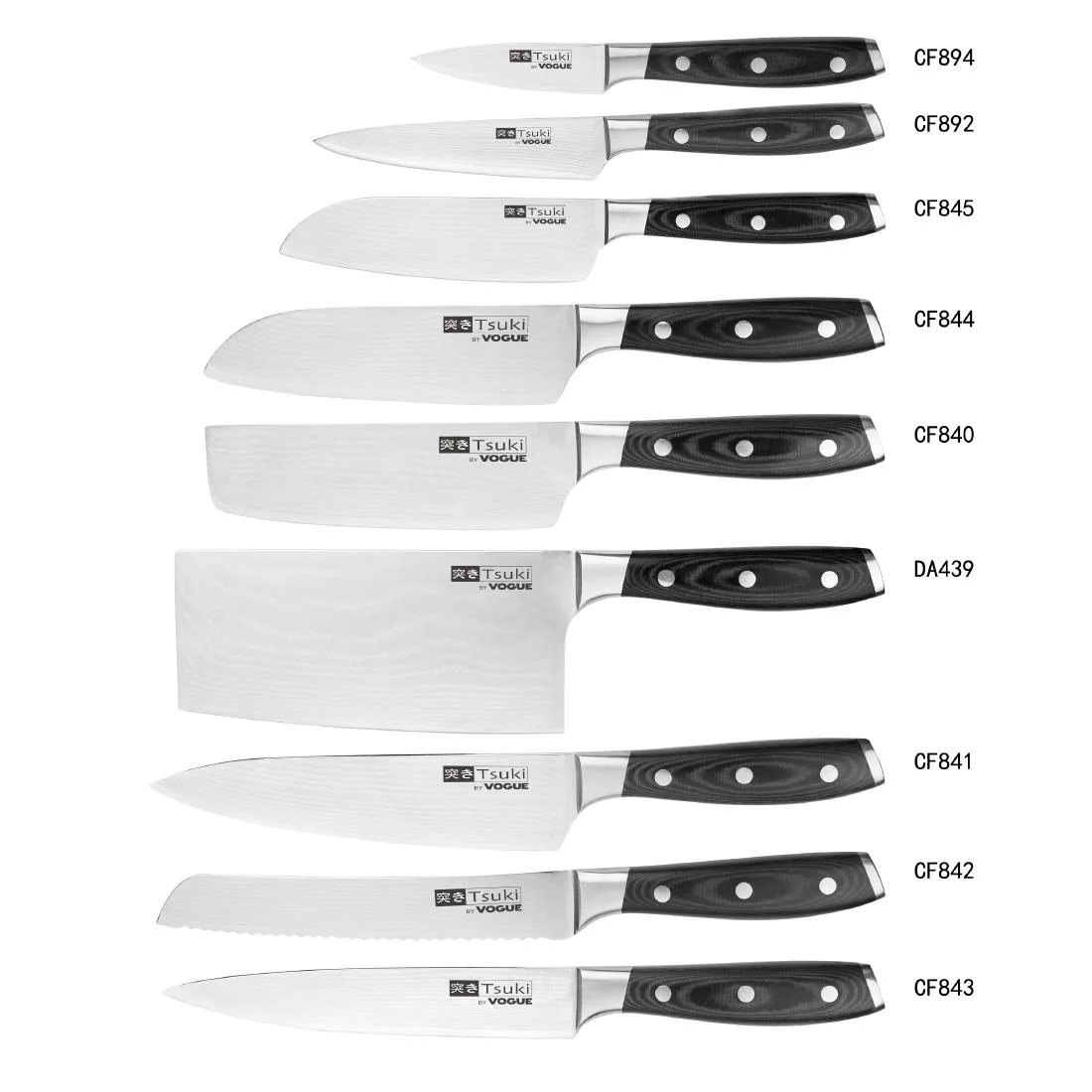 Tsuki Series 7 Utility Knife 12.5cm - Image 5