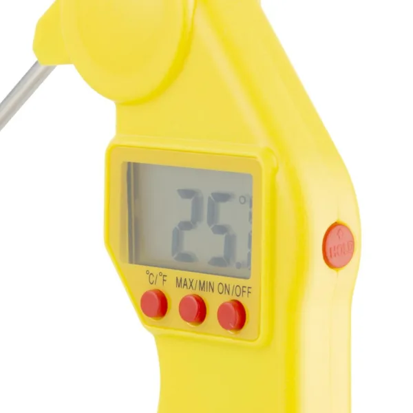 Hygiplas Easytemp Colour Coded Yellow Thermometer