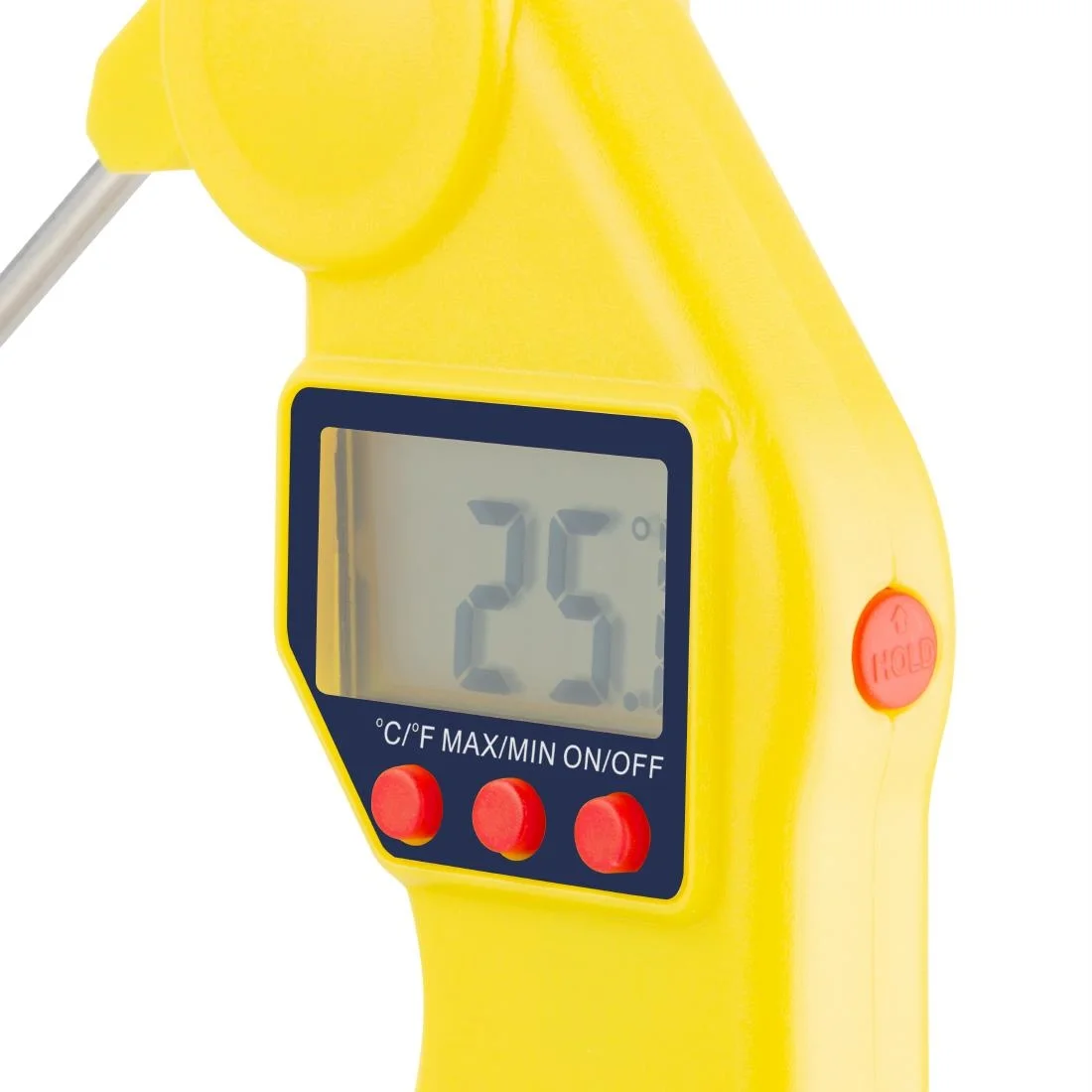 Hygiplas Easytemp Colour Coded Yellow Thermometer - Image 3