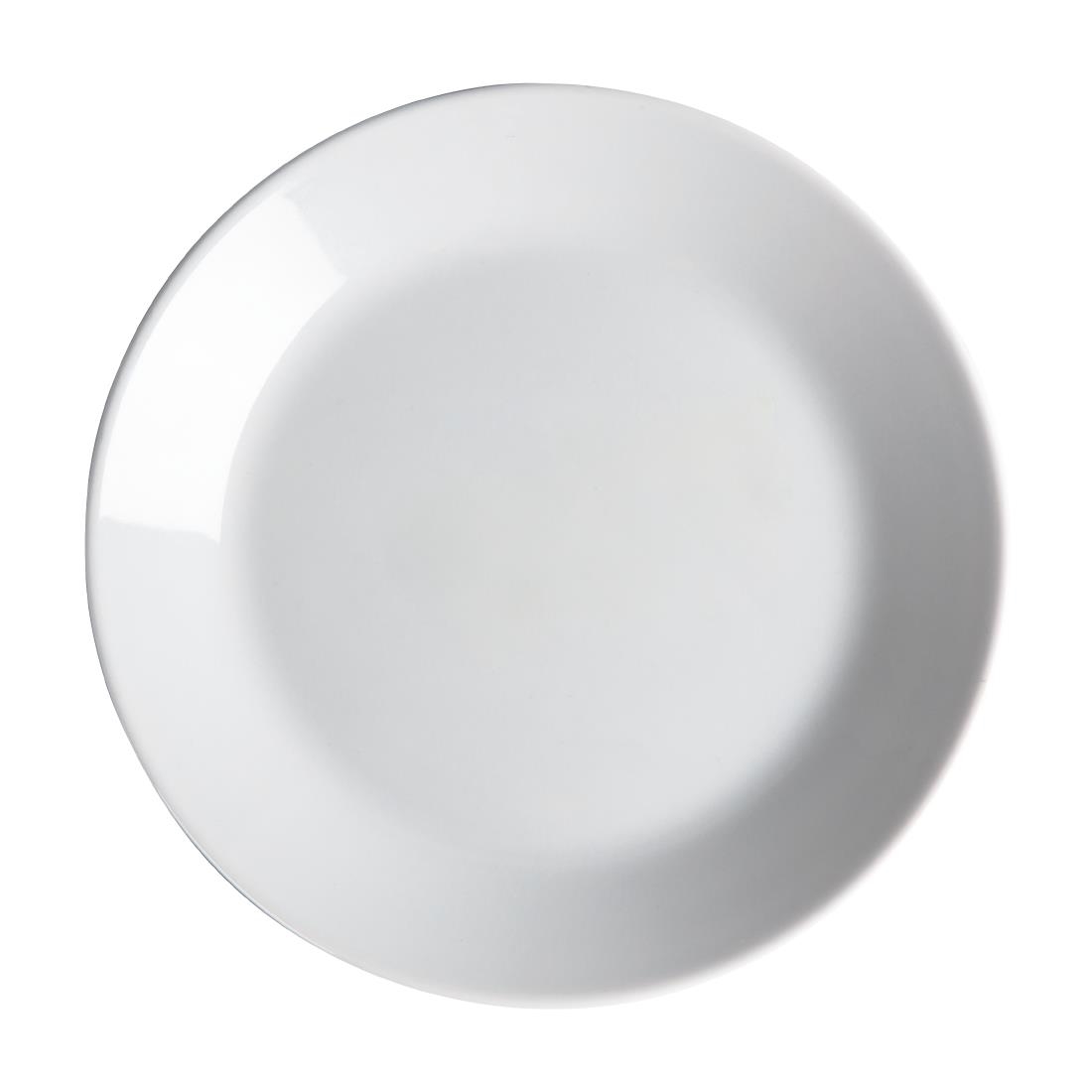 Royal Porcelain Classic White Coupe Plates 150mm
