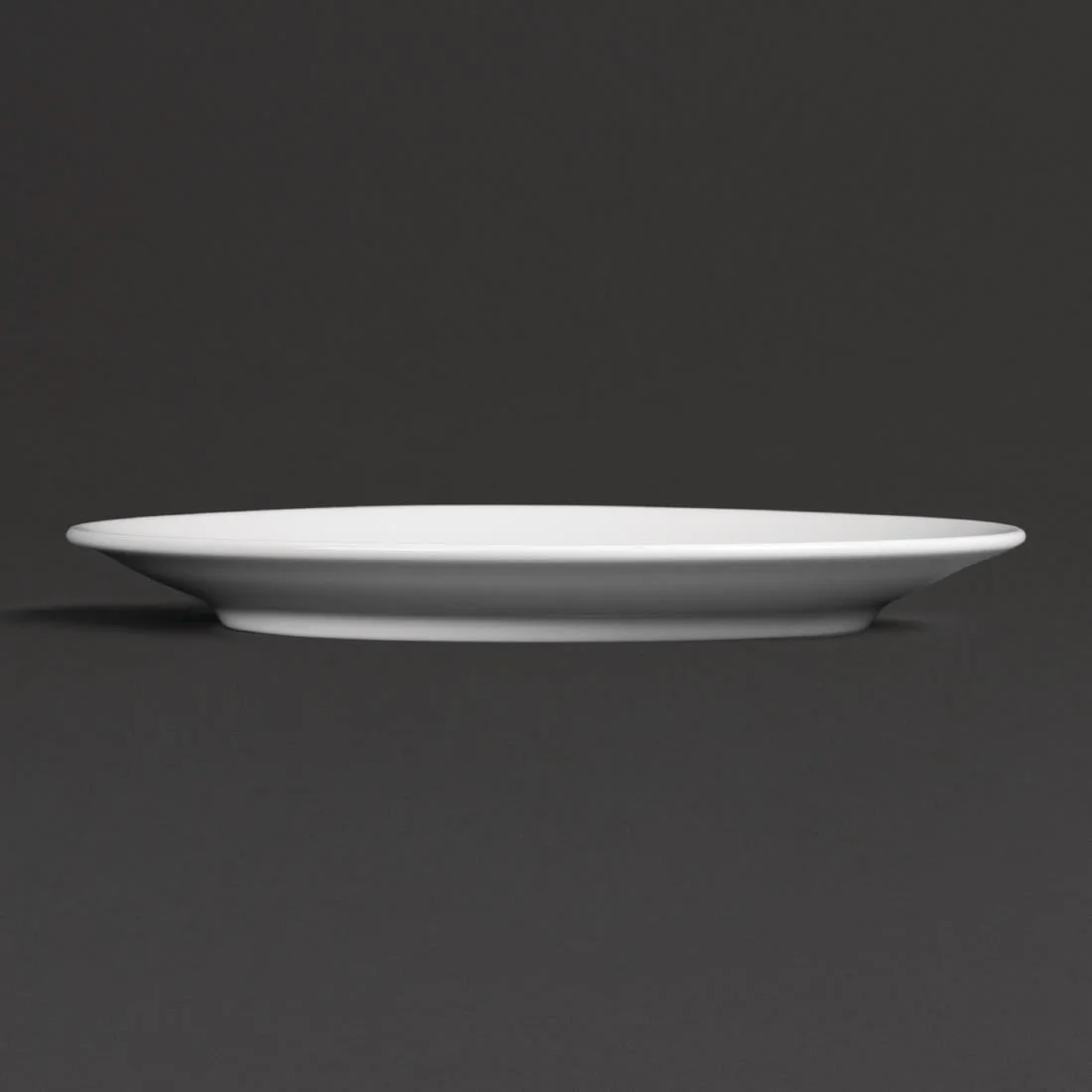 Royal Porcelain Classic White Coupe Plates 240mm - Image 3