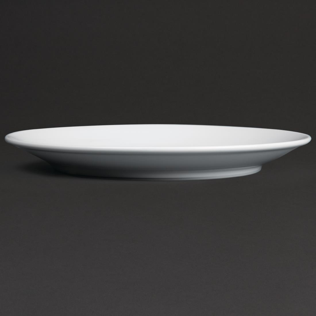 Royal Porcelain Classic White Coupe Plates 260mm
