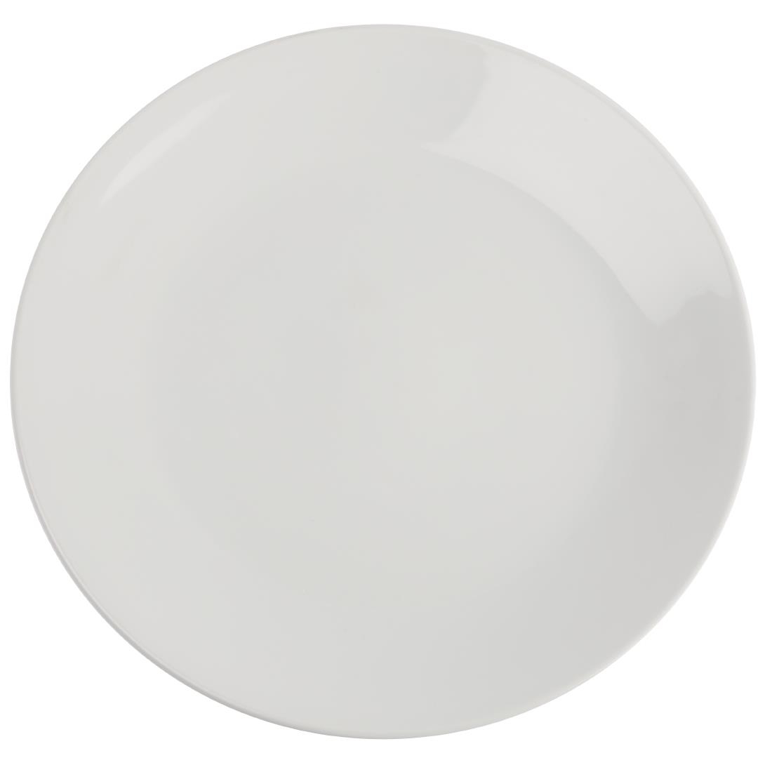 Royal Porcelain Classic White Coupe Plates 260mm