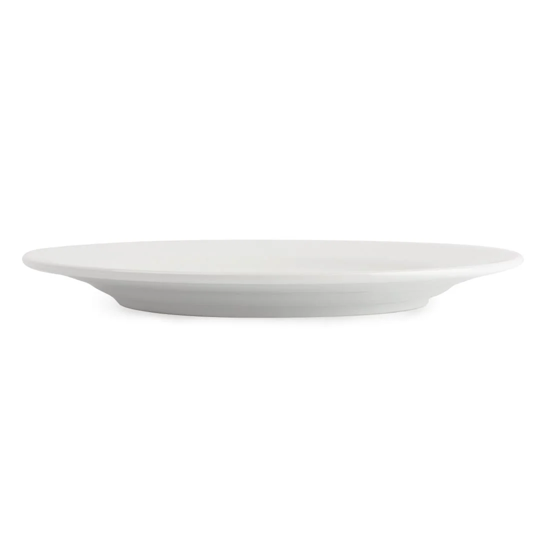 Royal Porcelain Classic White Wide Rim Plates 210mm - Image 3