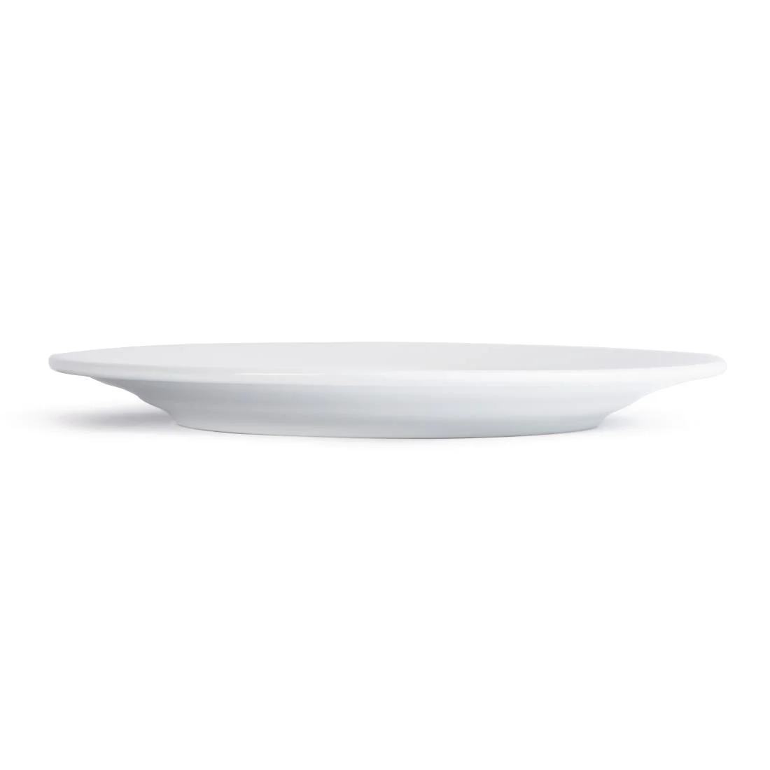 Royal Porcelain Classic White Wide Rim Plates 240mm - Image 4