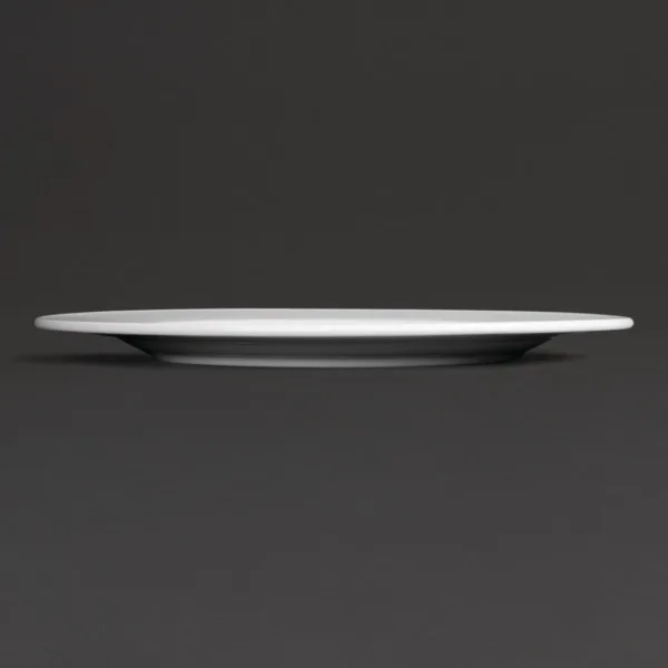 Royal Porcelain Classic White Wide Rim Plates 310mm
