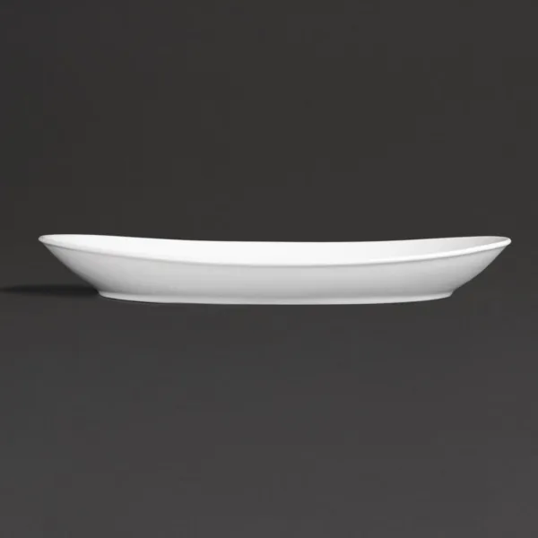 Royal Porcelain Classic White Oval Plates 340mm