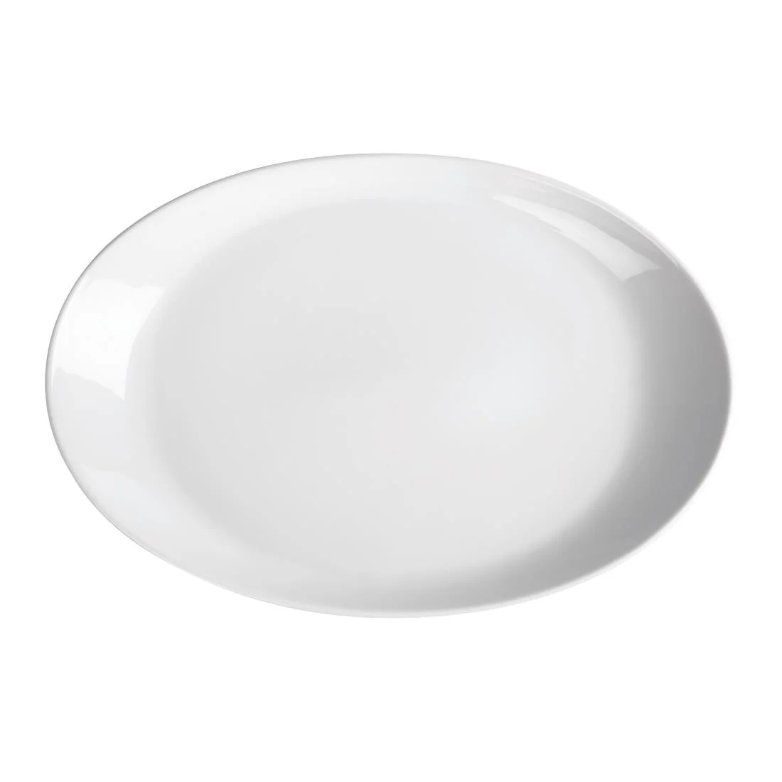 Royal Porcelain Classic White Oval Plates 340mm - Image 4