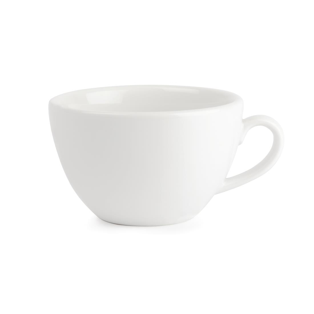 Royal Porcelain Classic White Breakfast Cups 300ml