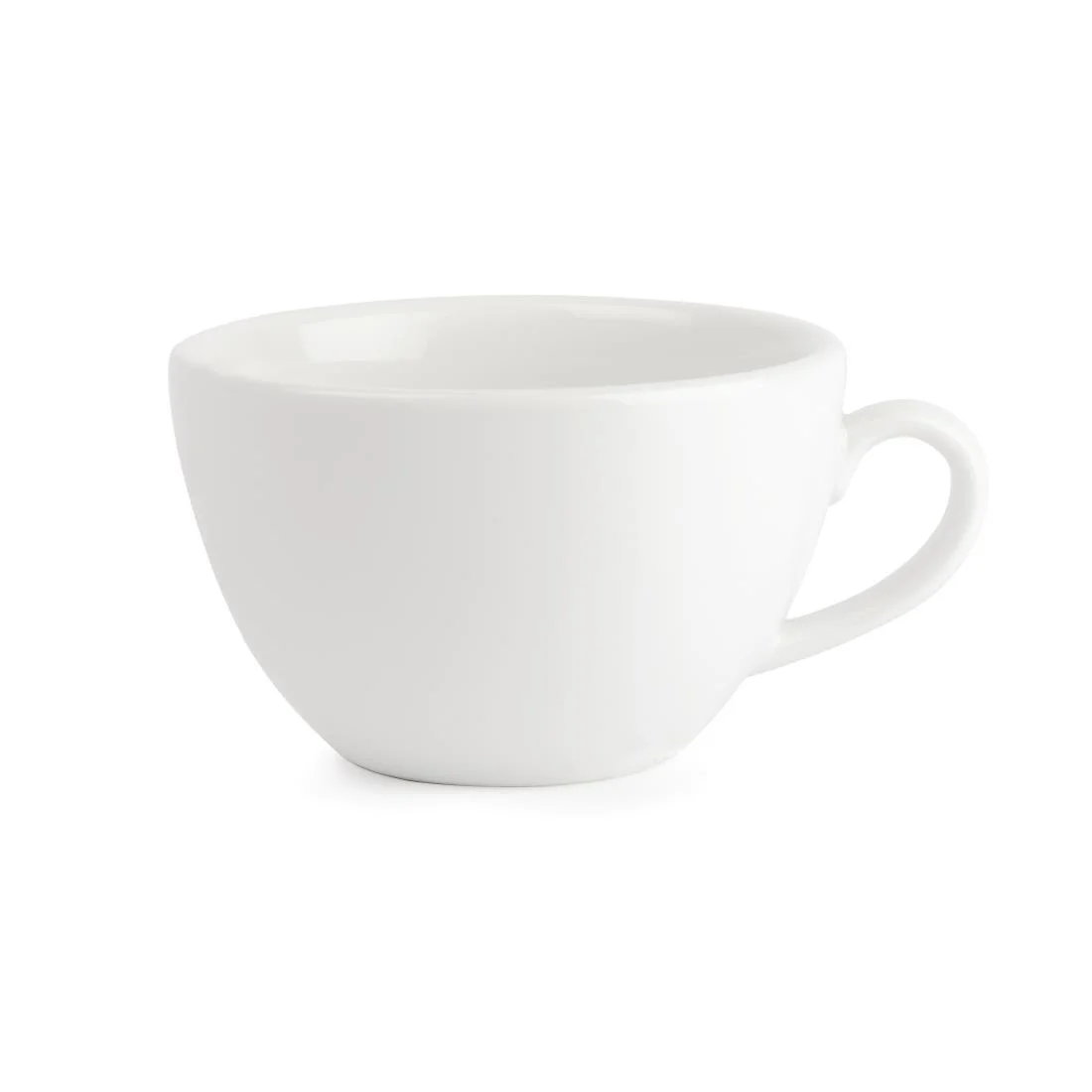 Royal Porcelain Classic White Breakfast Cups 300ml - Image 2