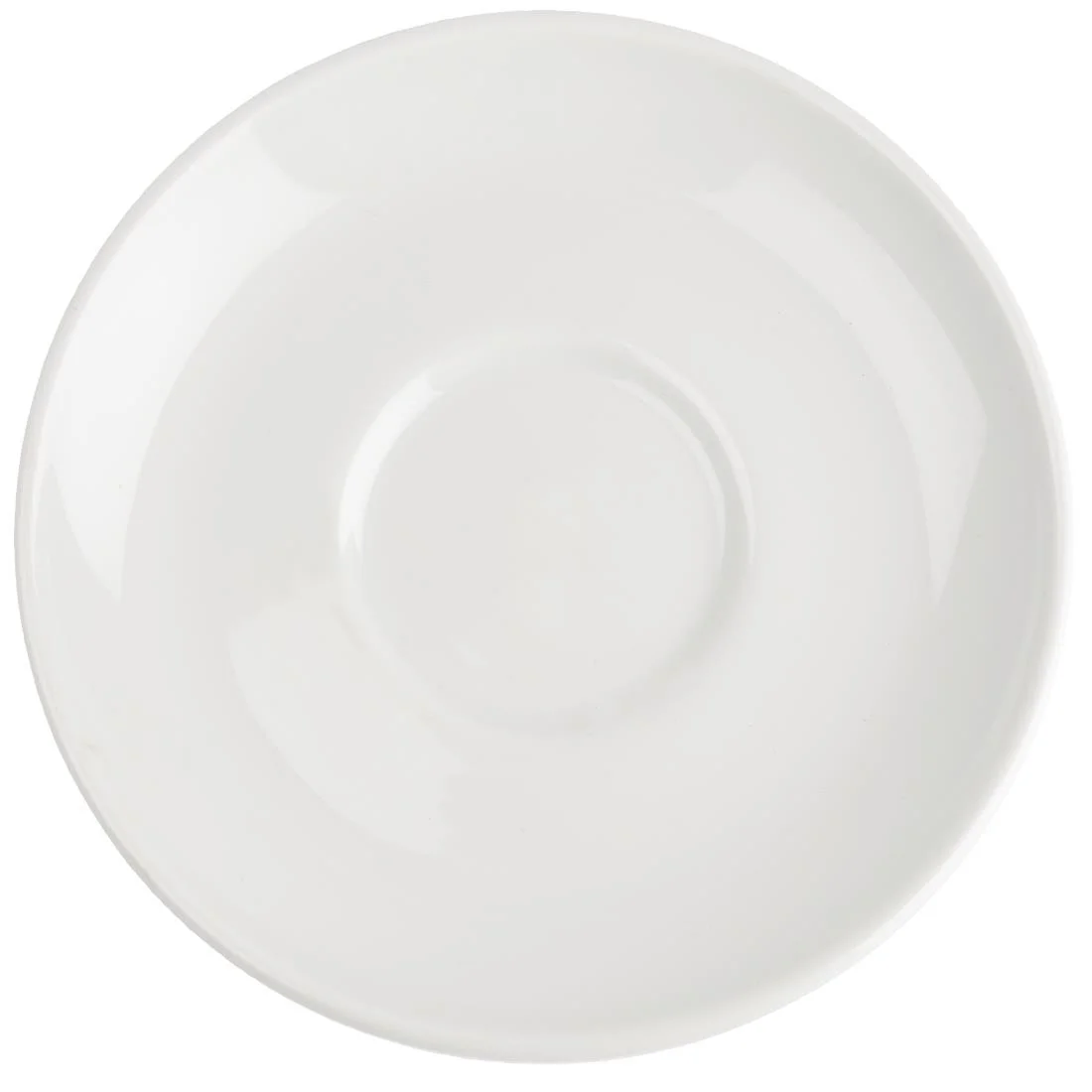 Royal Porcelain Classic White Breakfast Saucers 160mm - Image 2