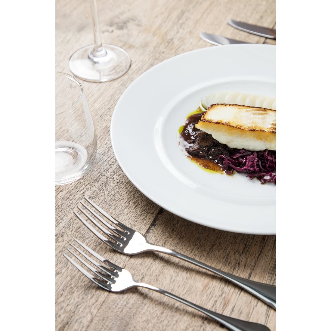 Royal Porcelain Classic White Pasta Plates 260mm