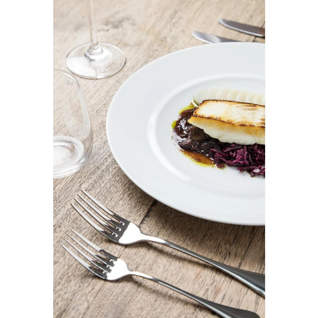 Royal Porcelain Classic White Pasta Plates 260mm - Image 5