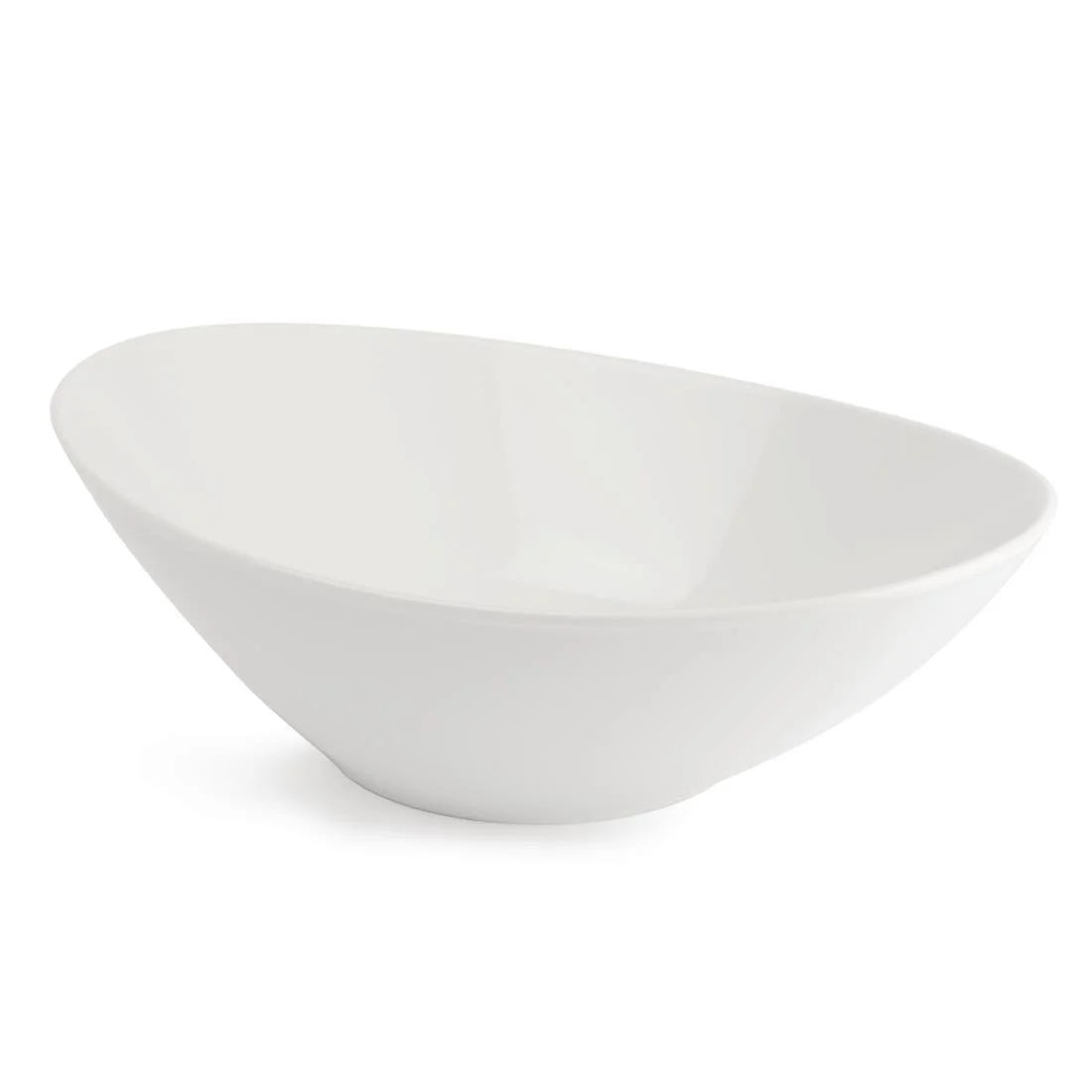 Royal Porcelain Classic White Salad Bowls 250mm - Image 2
