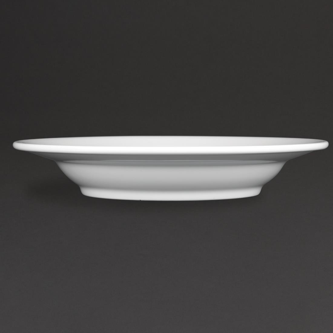 Royal Porcelain Classic White Soup Plates 235mm