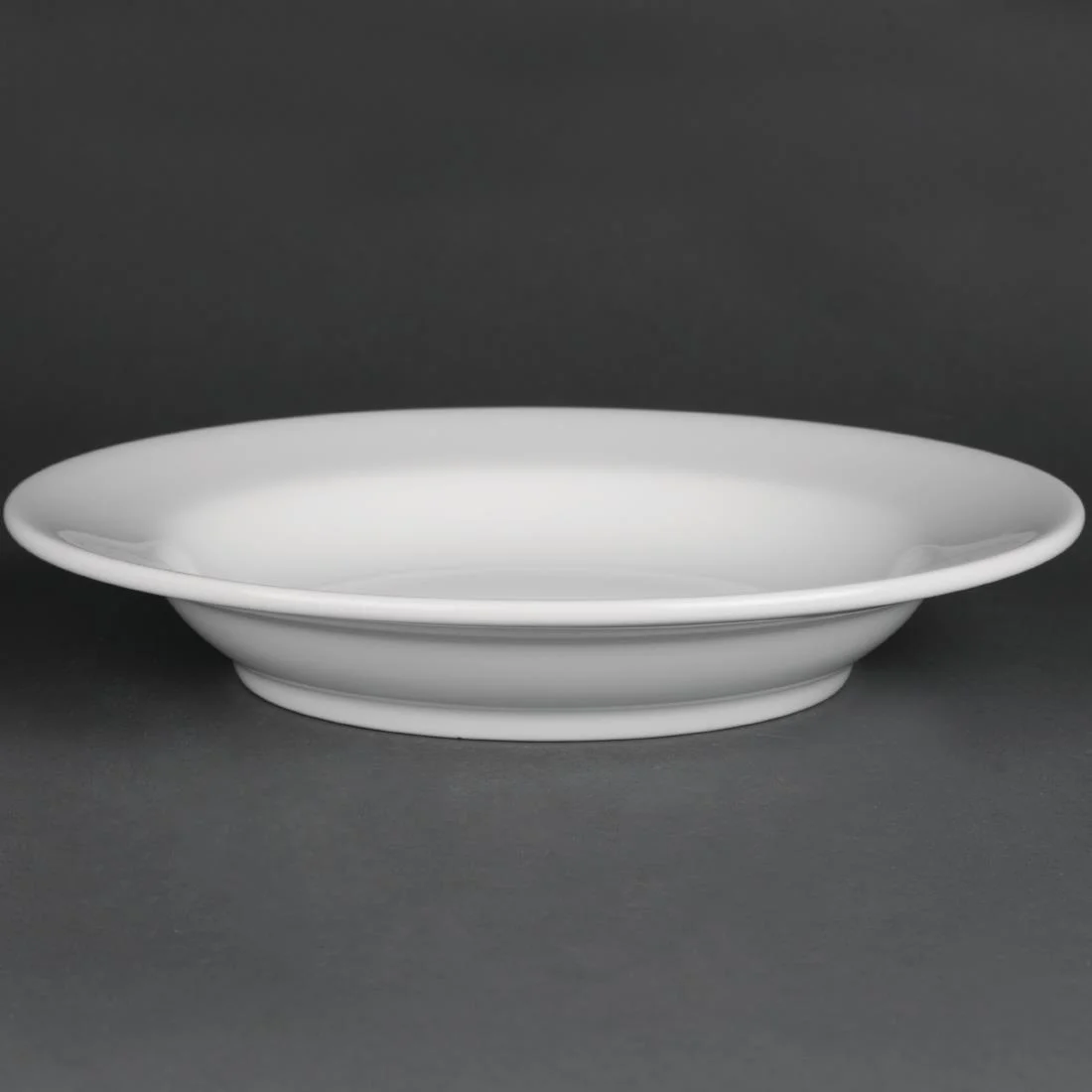Royal Porcelain Classic White Soup Plates 235mm - Image 5