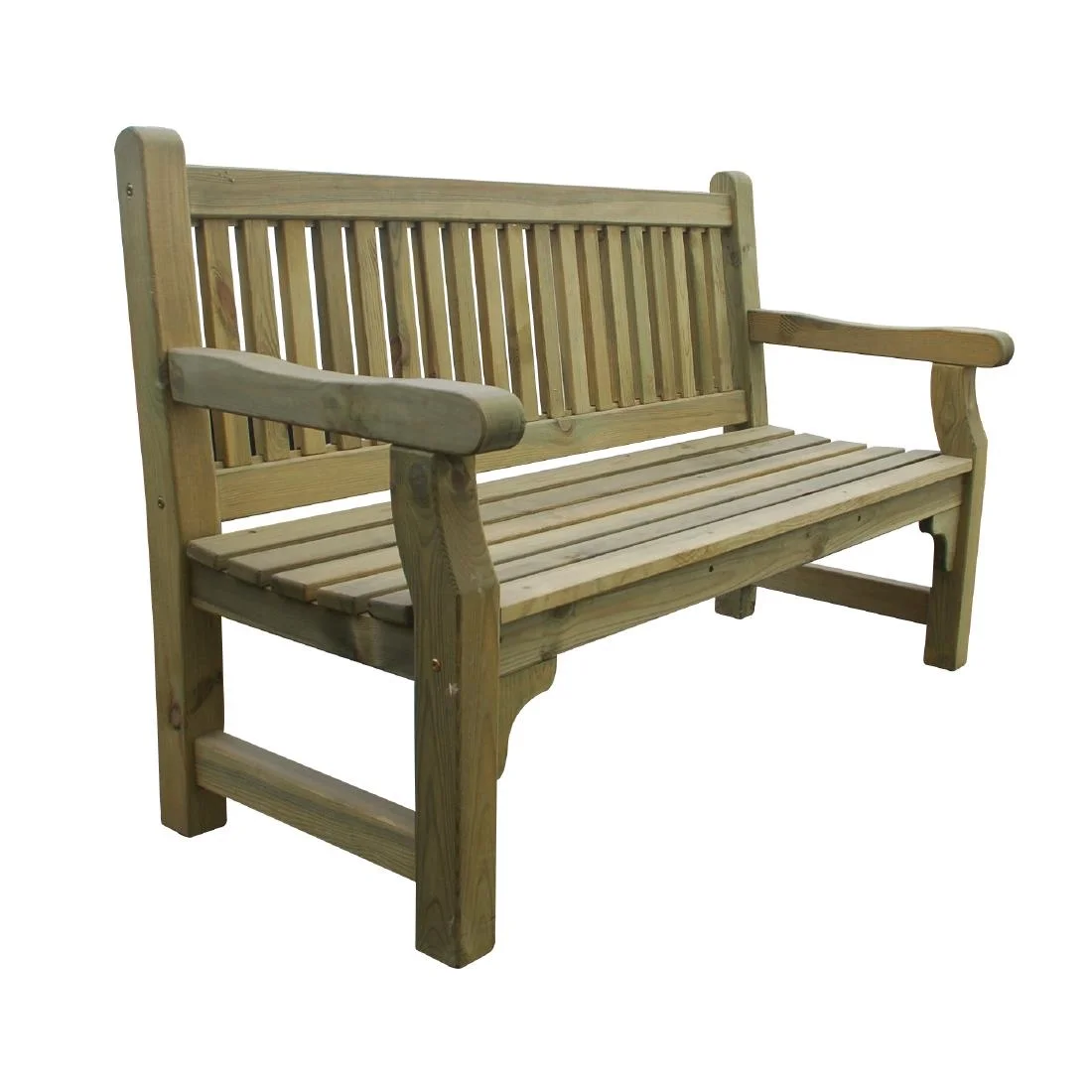Softwood Garden Bench - Image 4