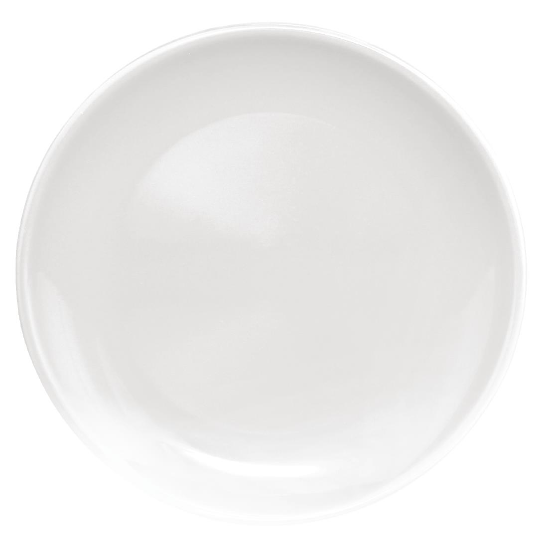 Olympia Cafe Coupe Plate White 205mm