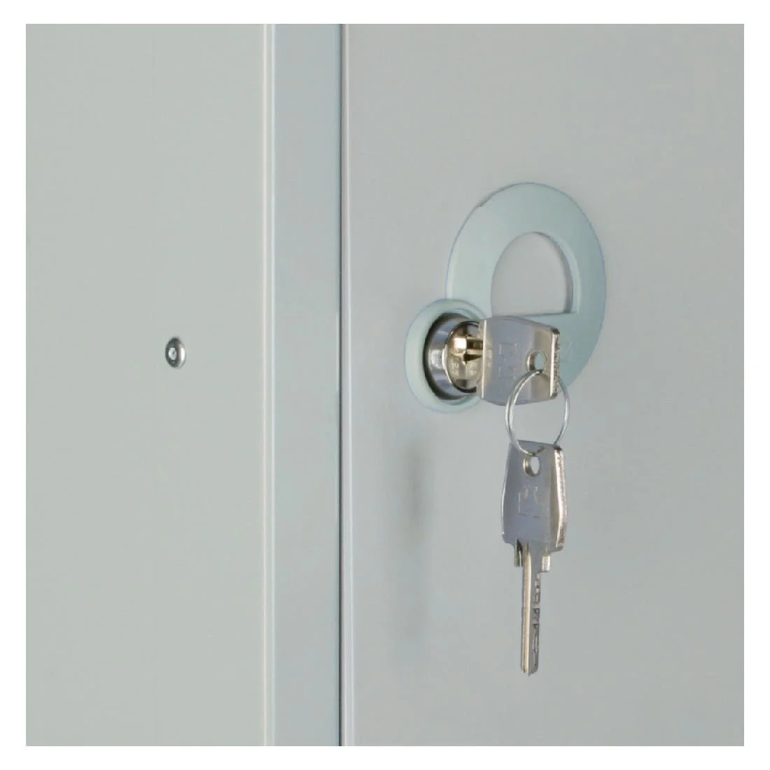 Elite Five Door Camlock Locker Grey - Image 2