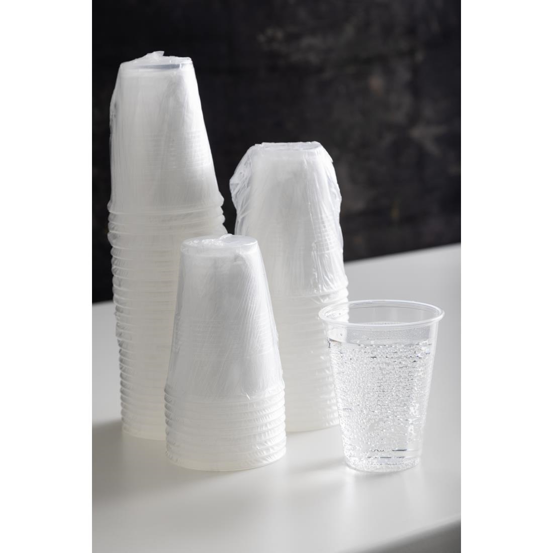 Disposable Wrapped Tumblers 255ml