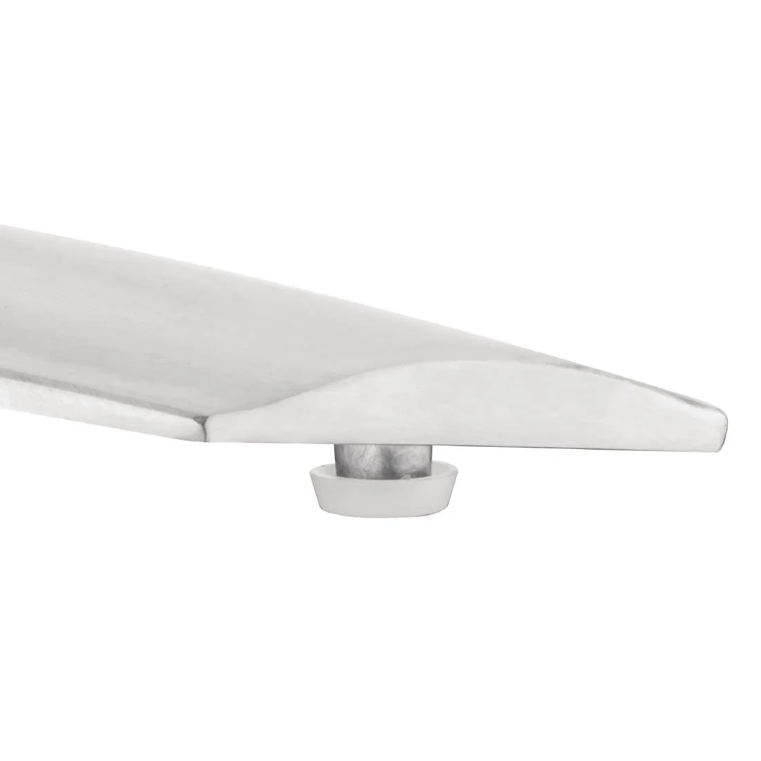 Bolero Square Flip Top Table Stainless Steel 600mm - Image 5