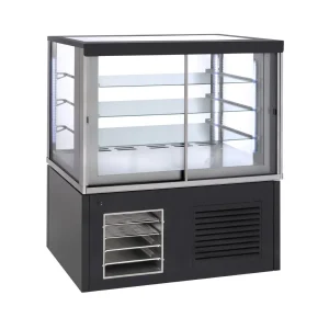 Roller Grill Panoramic Refrigerated Display Cabinet FSC Black