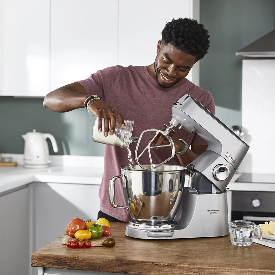 Kenwood Chef Baker Titanium Mixer KVL85.004SI - Image 3
