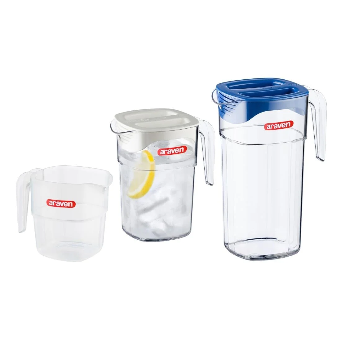 Araven Transparent Polycarbonate Jug 1.4Ltr 47oz - Image 2