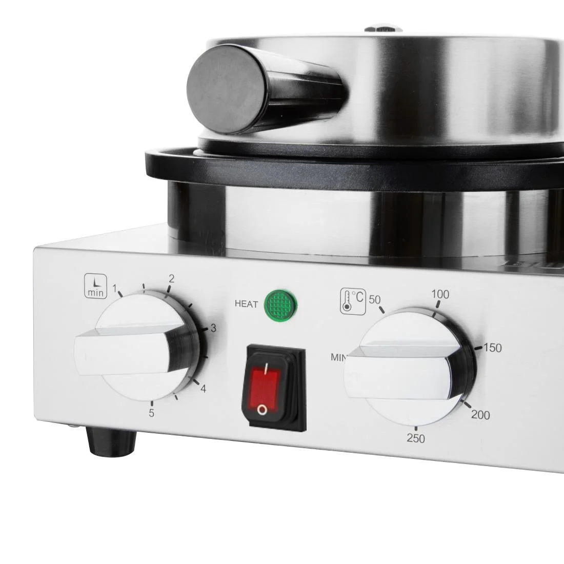 Buffalo Double Round Belgian Waffle Maker - Image 4
