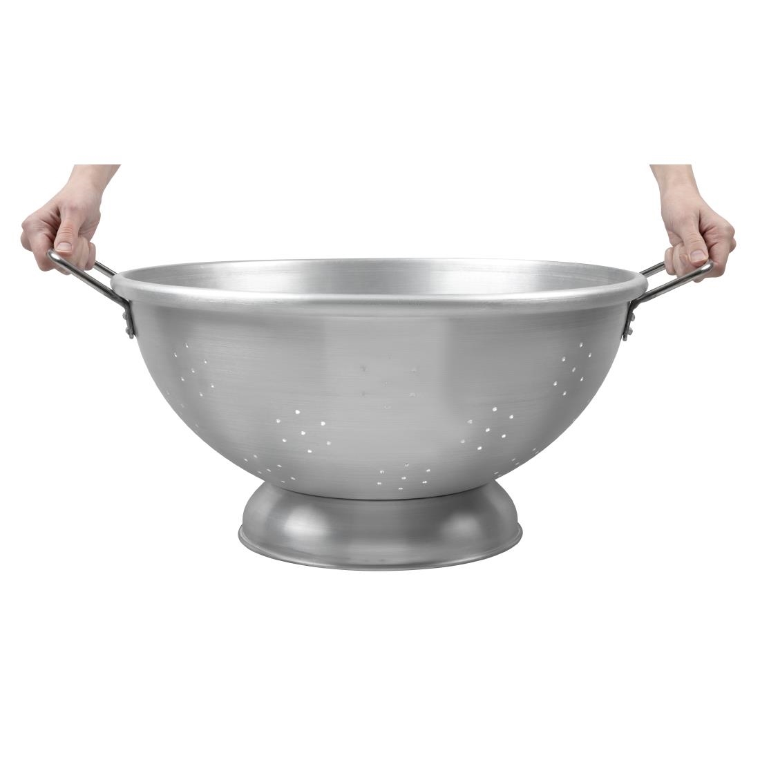 Double-Handled Aluminium Colander 18.5"