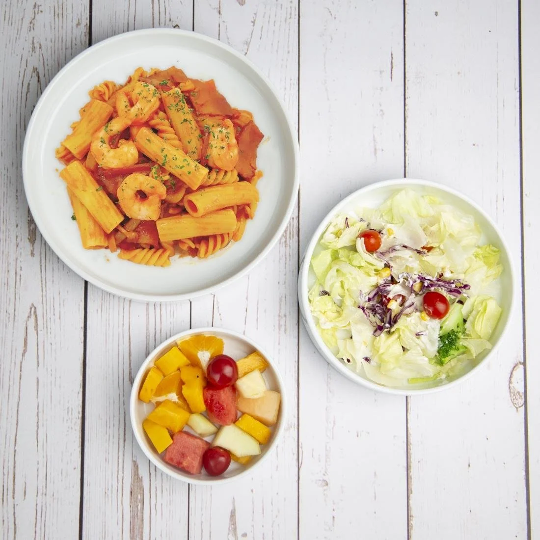 Olympia Whiteware Stacking Bowls 270mm (4 Pack) - Image 7