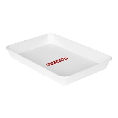 Araven Deep Food Tray 2.5Ltr White - Image 2