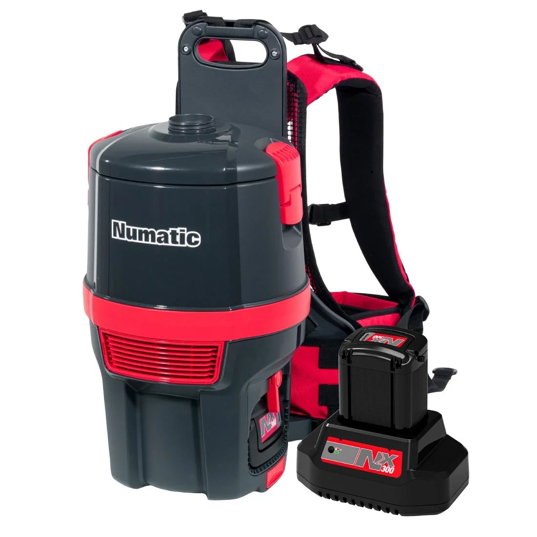 Numatic RSB150NX Cordless Backpack Vacuum Cleaner with 2x Batteries - Image 5