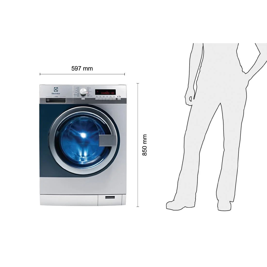 Electrolux myPRO Washing Machine WE170P With Pump - Image 8