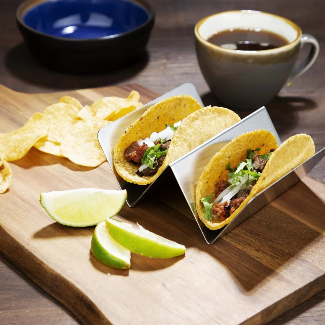 Taco Holder Stainless Steel - Image 6
