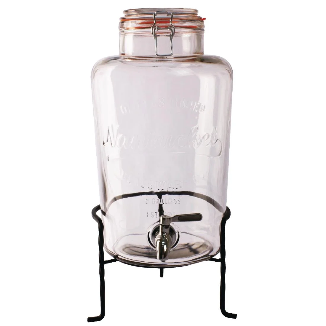 Olympia Nantucket Style Drink Dispenser with Wire Stand - Image 2
