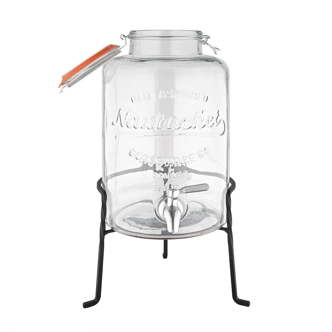 Olympia Nantucket Style Drink Dispenser with Wire Stand - Image 3