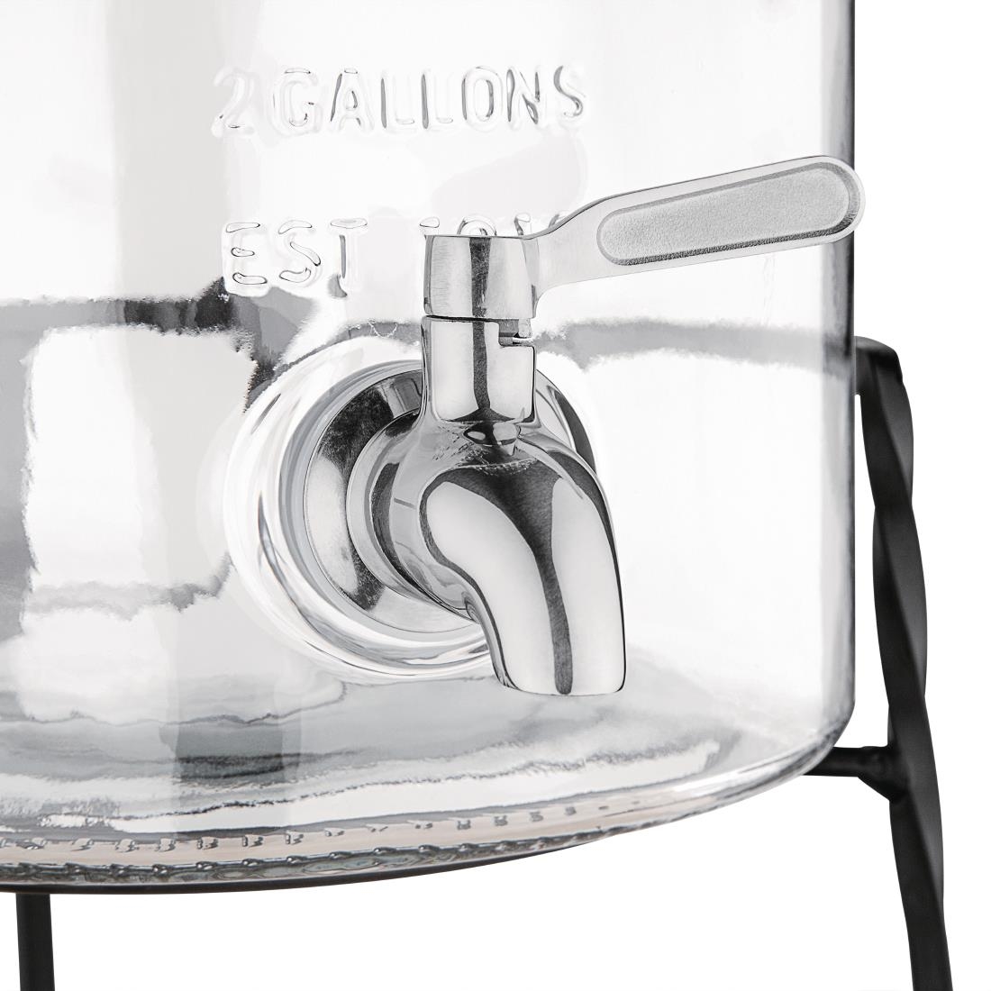 Olympia Nantucket Style Drink Dispenser with Wire Stand